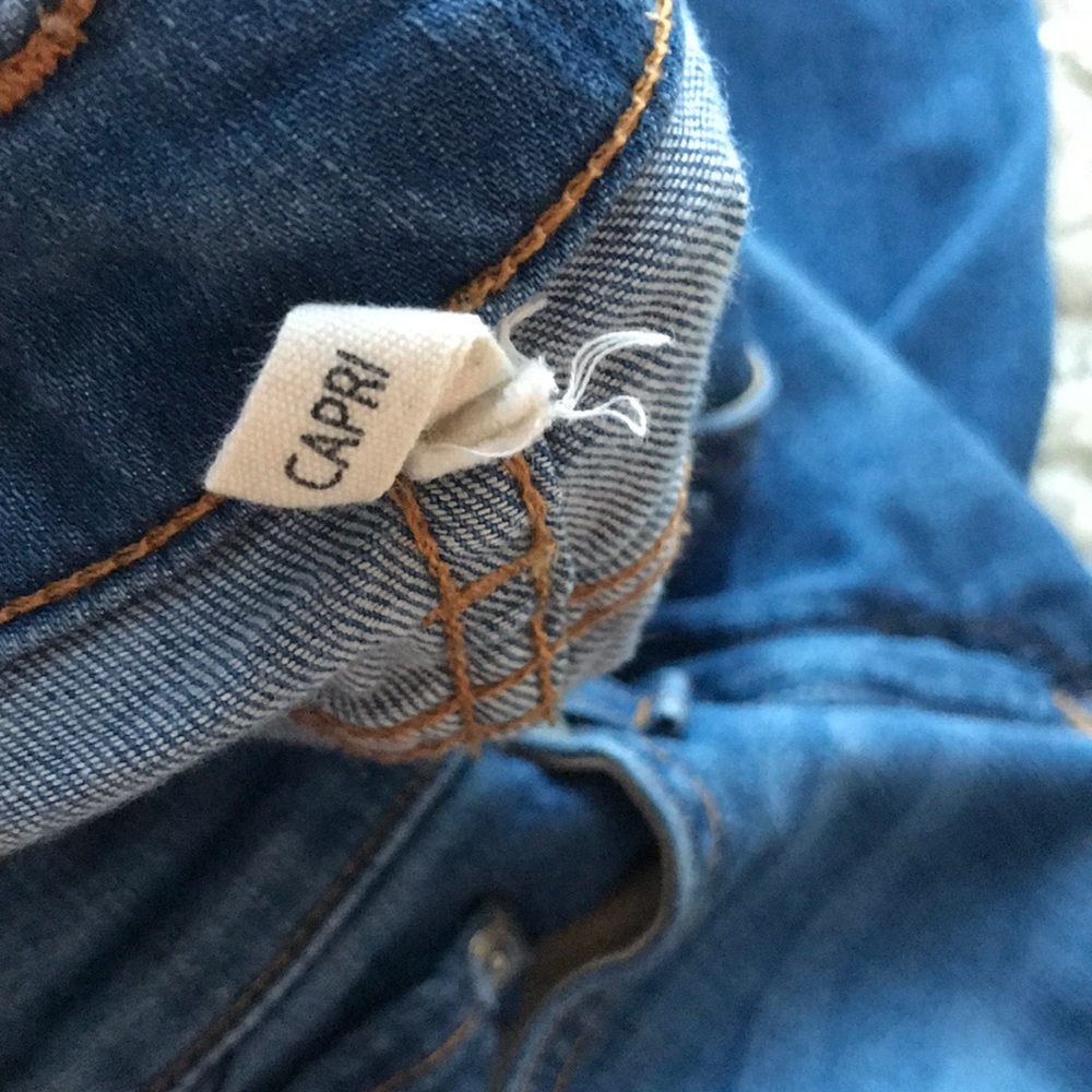 Rag & Bone High Rise Capri Finch 26 Jeans - Picture 6 of 6